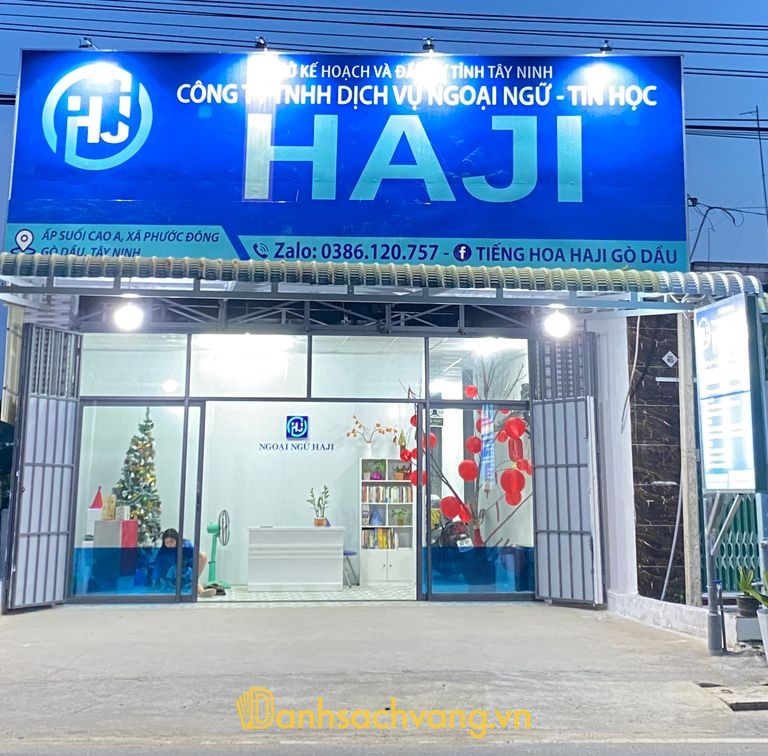 Trung Tâm Ngoại Ngữ HAJI - Địa chỉ học tiếng Trung tại Gia Lộc Tây Ninh