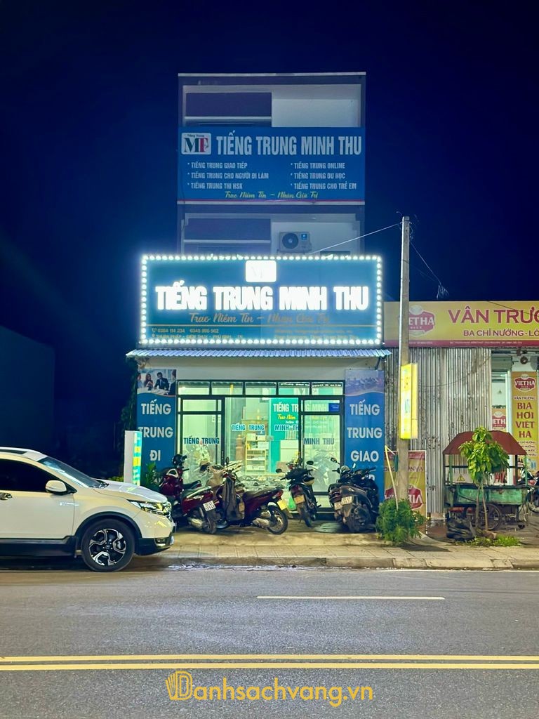 Trung Tâm Tiếng Trung Minh Thu - trung tâm dạy tiếng Trung ở Thái Nguyên