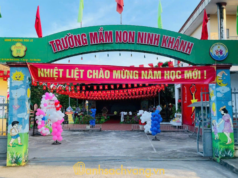 Trường mầm non Ninh Khánh – Phố Hợp Thành, Phường Hoa Lư