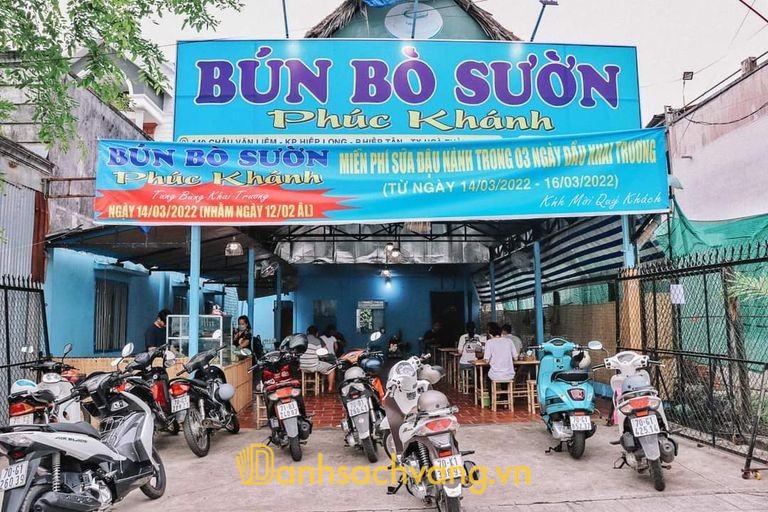 Bún Bò Sườn Phúc Khánh tại Tây Ninh