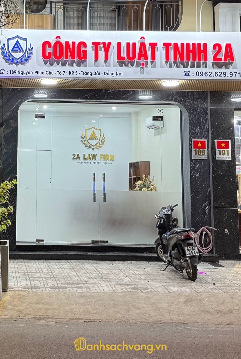 Chi nhánh Công ty Luật TNHH 2A tại Đồng Nai