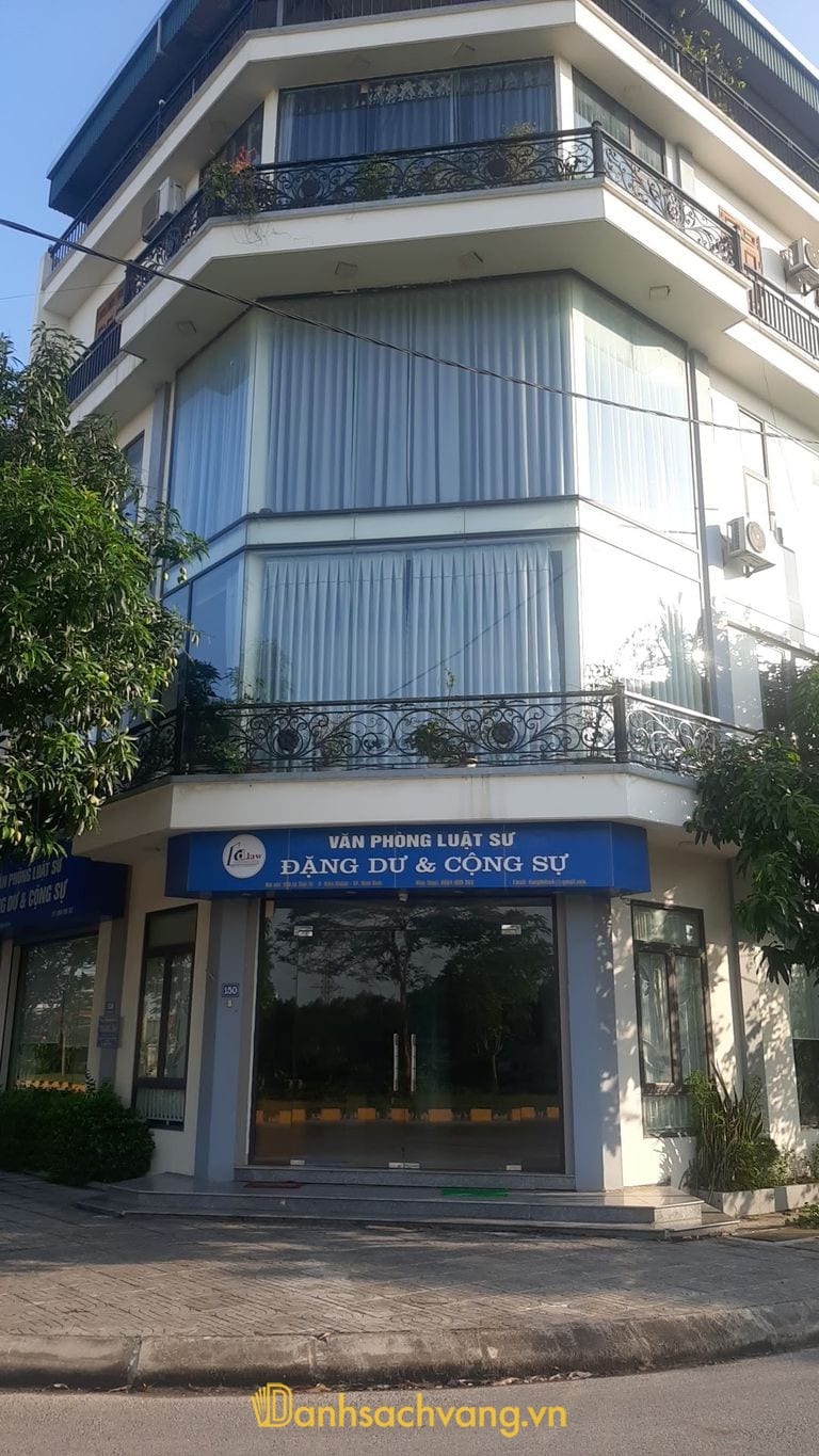 Văn phòng Luật sư Đặng Dư và cộng sự tại 150 Lê Thái Tổ Ninh Bình