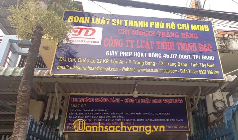 Chi nhánh Trảng Bàng Công ty Luật TNHH Trịnh Đào