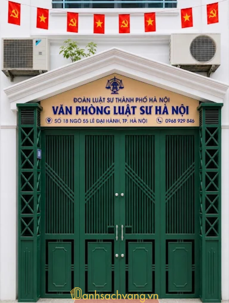 Văn phòng Luật sư Hà Nội – 18 ngõ 55 Lê Đại Hành, Phường Hai Bà Trưng