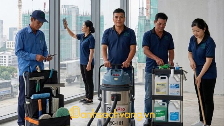 Công Ty Hoàng Vũ Phong - vệ sinh công nghiệp ở TPHCM