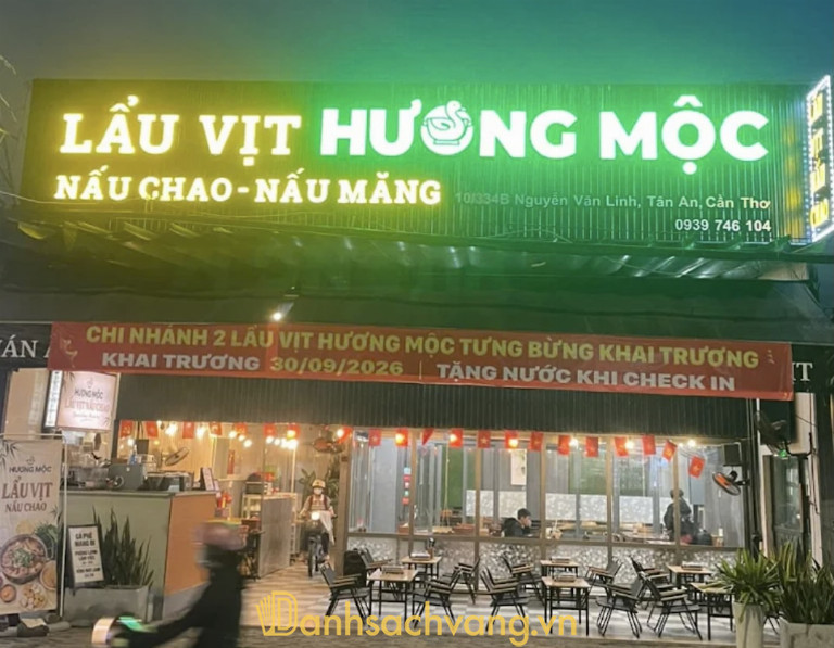 Quán vịt nấu chao Hương Mộc Cần Thơ