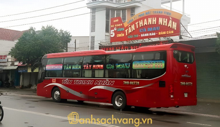 Xe Cà Mau đi Tây Ninh